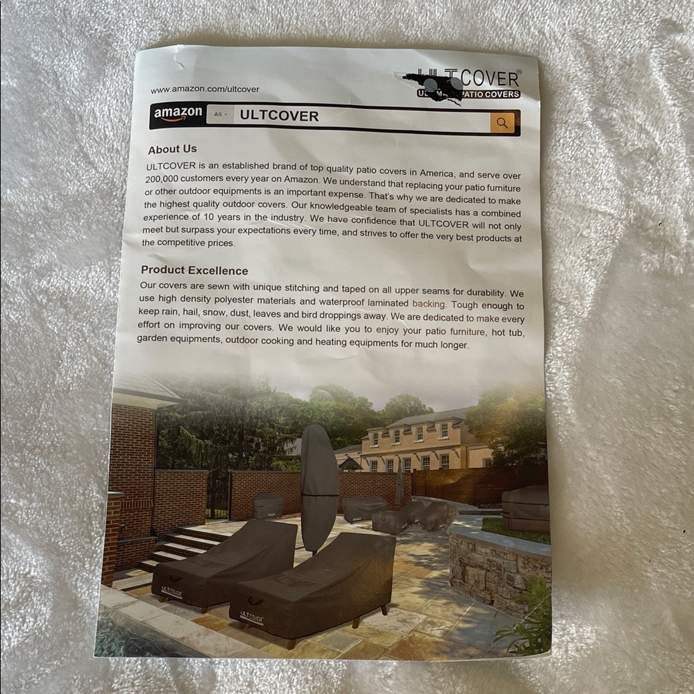 ULTCOVER Waterproof Patio Umbrella Cover - Picture 10 of 12